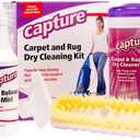 Capture Carpet Total Care Kit 100 - Home Couch and Upholstery, Car Rug, Dogs & Cats Pet Carpet Cleaner Solution - Strength Odor Eliminator, Stains Spot Remover, Non Liquid & No Harsh Chemical