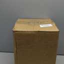 Goaste Glass Rice Dispenser with Bamboo Stand, 5L Flour Cereal Container with Airtight Lid, 8 Lbs Large Grain Food Storage, Countertop Beans Storage Tank with Measuring Cup & Valve for Dry Food