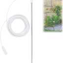 Grounding Rod with 40 Ft Ground Wire, Universal Outdoor Stake for Grounding Device for Grounded Earth Connected Product Mats Sheets Pads Bands Blanket Wrist (Grounding Rod with 40 Ft Cord)