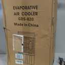 Portable Air Conditioners, 3000 CFM Swamp Cooler, Evaporative Air Cooler with 6.87 Gal Water Tank, 3 Speeds & 4 Modes, 120° Oscillation, 15H Timer Air Cooler for Home, Kitchen, Bedroom, 12.59 x 16.53 x 31.88 inches