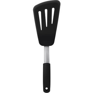 OXO Good Grips Silicone Flexible Omelet Turner,Black