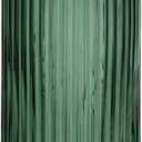 Flower Vase 7.5 inch Green Thickened Glass Vase for Bookshelf,Dinner Table,Indoor Office Desktop,Meeting Room,Bathroom,Countertop,Home Christmas Day Decoration (Medium, Green)