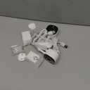 AOQEE 2K Cameras for Home Security-Outdoor/ Indoor Camera for Dog/ Cat/ Pet/ Nanny/ Baby, Color Night Vision, White Light, Siren, 24/ 7 SD Recordings, Works with Alexa/ Google Home, C1 (C1-White-2pack-2.4G)