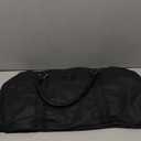 Large Capacity Travel Bag For Summer Lightweight Zipper Travel Bag Portable Sports Yoga Independent(Black) Pack of 3