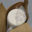 Cafezi 64 oz Leak-Proof Insulated Tumbler with Flip Straw Lid - Sweat-Free, Top and Side Handle, Anti-Slip Silicone Base, Iced for 34 Hours - Water Jug for Hiking, Fitness, Office, Travel, Home (Creamy)