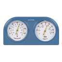 La Crosse 104-288BL-TBP Blue Analog Thermometer and Humidity Gauge
