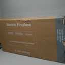 DUMOS 42" Freestanding Electric Fireplace, 1500W/750W Wall Mounted or Recessed Insert Fireplaces Heater with Remote Control,13 Adjustable Flame Color, 12H Timer, Touch Screen, Inky