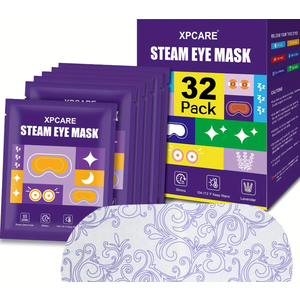Xpcare 32 Pack Lavender Steam Eye Masks