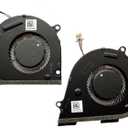 Fan for HP Envy X360 15-DS 15-DR 15M-DS 15M-DR CPU & Gpu Cooling Fan Set L53541-001 L53542-001