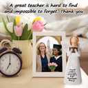 Teacher Gifts for Women,6-inch Angel Teacher Sculpture with Inspirational Quote - Resin Appreciation Gift for Retirement/Christmas/Teacher Appreciation Week