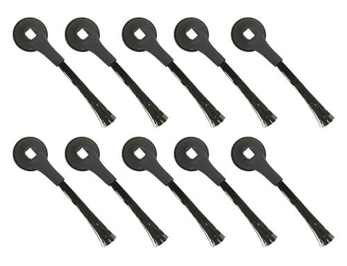 10PCS Side Brushes Compatible with All Shark IQ and AI Series R101AE (RV1001AE),RV1100,RV1101,RV2011DRUS, RV912S,R100, Shark AI AV2501S,AV2501AE,RV2502AE Robot Vacuum Models