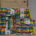 20 Sets of 4 Packs (80 count) Standard Size Crayons - Mini Crayon Packs Non-Toxic for Kids Party Favors, School Supplies for Teachers & Travel Crayons