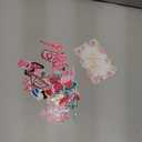 NICEVINYL Pink Iron on Patches for Girls: 60PCS Girly Random Embroidery Patches for Backpacks Clothing Hats Jackets Pants Decor - Assorted Cute Sew on Appliques for DIY Accessories