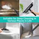 Steam Cleaner, Fast 50S Heat-Up Refill Anytime, Powerful Multipurpose Steamer Mop for Home Ues, Portable Heavy Duty Steamer for Carpets, Floors, Cars, Tiles, and Grout Cleaning, 6M Power Cord, Grey