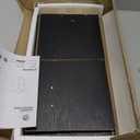 Homes: Inside + Out Apexa 2 Cube Storage Organizer Shelves, Stackable Wood Bookcase Fits Cubby Bins for Organization, Dorm Teen Room Decor & Home Office, Black