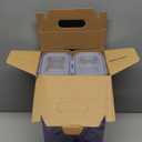 LOCK & LOCK Easy Essentials Food Storage lids/Airtight containers, BPA Free, 14 Piece - Tall Rectangle, Clear