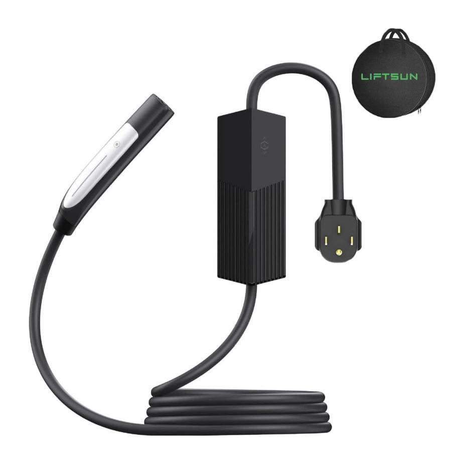 Level 2 Tesla Charger - 240V,32Amp, Max 7.6KW Power NACS Electric Vehicle Charging Station with NEMA 14-50 Plug, 21ft Extension Cord,Tesla Portable Charger Compatible with Model 3/Y/S/