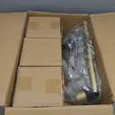 Gold Floor Lamp for Living Room,Bedroom,Tree 3 Light Standing Lamp Mid Century Modern Brass Tall Floor Lamps Vintage Retro Floor Lights Glass Flower Amber Lamp Shade Farmhouse Boho Bohemian