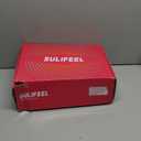 SULIFEEL Rainbow Unicorn 4 Size Adjustable Light up Roller Skates for Girls Boys for Kids Beginners Rollerskates Pink Large