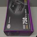 Cooler Master MWE Gold 750 V2 Full Modular PSU, 750W, 80+ Gold, Designed Ready Nvidia RTX 5070 Ti | AMD RX 9070 XT, 2 EPS Connectors, 120mm HDB Fan, Semi-fanless, 5-Year