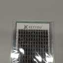 Lash Clusters 144pcs Individual Lashes D Curl 14mm Eyelash Clusters KEYYOU Air Touch Cluster Lashes Super Lightweight Soft Wispy Comfortable Easy DIY at Home(Air03-D-14mm)