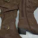 Luoika Women's Extra Wide Calf Knee High Boots, Wide Width Slouchy Knee-High Boots, Size: 6