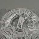 Jadaol Cat 8 Ethernet Cable 100ft (30.48m), 40Gbps 2000MHz Flat S/FTP LAN Patch Cable, High-Speed Cat8 Network Cable for Router, Modem, Switch, Gaming Consoles, PC, Smart TV & Streaming Devices, White