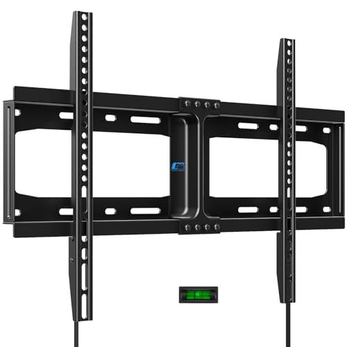 HOME VISION Heavy Duty Fixed TV Wall Mount for Most 32-86 Inch Flat TVs, Max VESA 600X400mm up to 165lbs Fits 16/18/24 Inch Wood Studs, Universal Low Profile Wall Mount TV Bracket, Space Saving HV8601