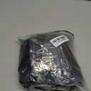 Floerns Women's Fall Fashion Cocktail Wrap Deep V Neck Dress Tie Side Dolman Sleeve Summer Short Dresses (Black) XL