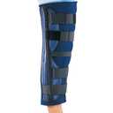 ProCare 79-80170 Clinic 3-Panel Knee Splint, Contoured Stays, Universal, 32" Thigh Circumference, 20" Length