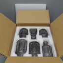 SUPMIND Bud Vase Set of 12, Black Bud Vases in Bulk, Small Flower Vases for Centerpieces, Mini Vintage Vase for Rustic Wedding, Home,Table Decoration