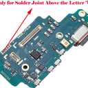 Galaxy S24 Ultra 5G USB Charging Port Flex Cable Replacement SM-S928U Type C Charger Dock Board Flex Cable Connector for Samsung S24 Ultra S928U1 Port Repair Part with Tools (SM-S928U)