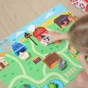 JAUNTY Montessori Toy for Toddlers 1 2 3 Years Old, Wooden Farm Shape Sorting Toy for Baby Boys Girls 1-3, Educational Learning Sensory Toy 1 Year Old Gift for 1st First Birthday