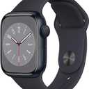 Apple Watch Series 8 [GPS, 41mm] - Midnight Aluminum Case with Midnight Sport Band, M/L