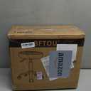 Black Classic Swivel Stool with Wheel for Salon Work Home SPA Shop Height-Adjustable and Cost-Effective Rolling Stool Chair Small