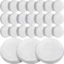 Tranqun 24 Pcs Fine Filter Water Polishing Pad Compatible with Fluval Fx4, Fx5, Fx6 7 x 7 x 1.38 Inches White Filter Media Canister Aquarium Water Polishing Pads