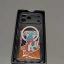 CANSHN Magnetic Compatible with iPhone 17 Pro Max Case Clear, Upgraded [Full Camera Protection] [Compatible with Magsafe] Non-Yellowing Protective Shockproof Bumper Phone Cover 6.9 Inch - Clear