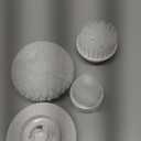 IEZFIX Electric Spin Scrubber X03 Turbo Brush Head Replacement, Multi-Purpose Cleaning Brush Set