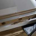 Pamapic 8 Drawers Vanity Desk with Mirror and Lights,Makeup Vanity with Power Outlet, 15 Storage Dresser with Mirror, Adjustable Width, Golden Handles Dressing Table, White