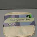 Travel Cosmetic Bag size 9.5x8.5x3