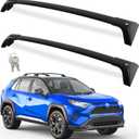 FengYu Lockable Roof Rack Cross Bars 260lbs Compatible with 2019-2025 Toyota RAV4, Aluminum Heavy Duty Crossbars Rooftop Cargo Bag (Not Fit 2024 LE/Adventure/TRD Off-Road/Hybrid Woodland Edition)