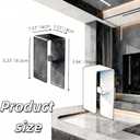 2 x Adhesive Hooks, Towel Hooks for bathrooms, Wall Hooks for Hanging Coat, Clothes, Robe, Heavy Duty Sticky Holder Waterproof Closet Hook (2 Pack)