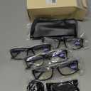 Gaoye Reading Glasses Men/Women, Eyeglasses, Blue Light Readers for Men/Women, Computer Eye Glasses, Cheaters, +0.5x