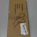 2-Pack Rubber Strap Wrench,Oil Filter Wrench Diameter 4" and 6" Heavy Duty Adjustable Blet Wrench for Jar Opener,Water Filter,Plumbing,Sink,Faucet(Orange)