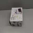 Toothbrush Holders, Toothbrush Caddy with Front Ledge and Cord Slots, Detachable Tooth Brush Holder for Bathroom Countertop, Shower, Vanity, Large Capacity 6 Slots Marble Bathroom Accessories