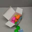 Easter Eggs Fillers with Bunny Plush 12Pack, Prefilled Easter Eggs Toys, Easter Basket Stuffers for Kids Teens Boys Girls, Classroom Treasure Box, Party Favors for Egg Hunt