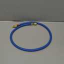 uxcell Refrigerant Charging Hose, 1/4 SAE Thread 2.95Ft Length 500PSI Tube HVAC Hoses, for Home Air Conditioner Refrigeration Maintenance, Blue