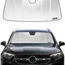 Pigenius Windshield Sun Shade for 2020-2025 Mercedes-Benz GLE/GLS SUV. Front Window Sunshade with Storage Bag