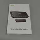 acer HDMI Switch 5 in 1 Out [4K@60Hz, HDMI 2.0, HDCP 2.3, HDR] Switcher with Remote, Supports DTS, Dolby, Work for PS5/Xbox/Switch/Roku/TV Stick/Projector