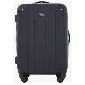 Travelers Club Chicago Hardside Expandable Spinner Luggage, Black, 20" Carry-On